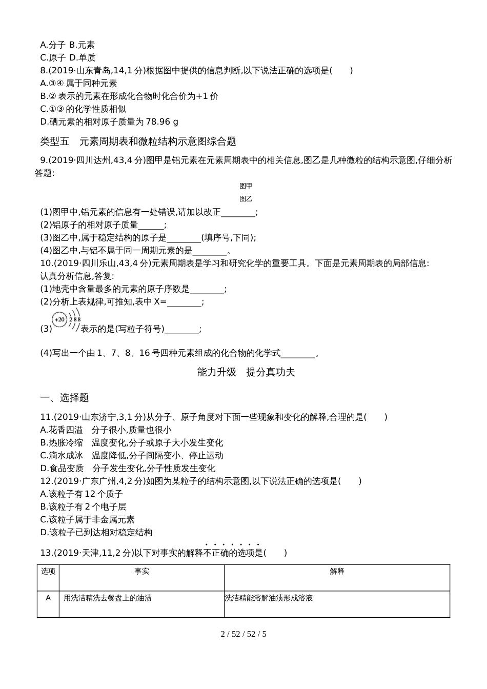 第4讲　物质构成的奥秘_第2页