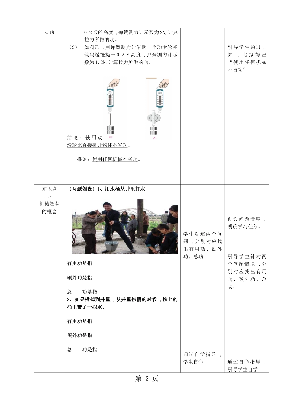 12.3机械效率备课设计_第2页