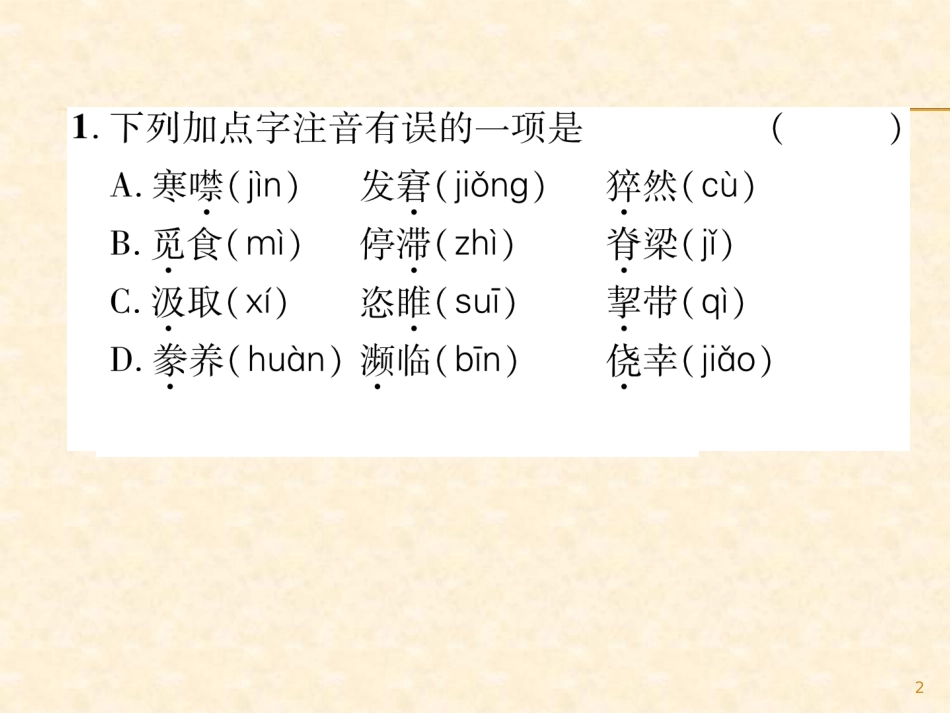 （2）字词专项训练_第2页