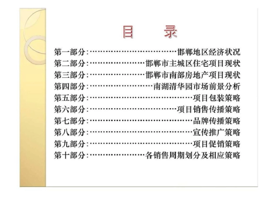 14日邯郸市南湖清华园营销方案文档资料_第2页