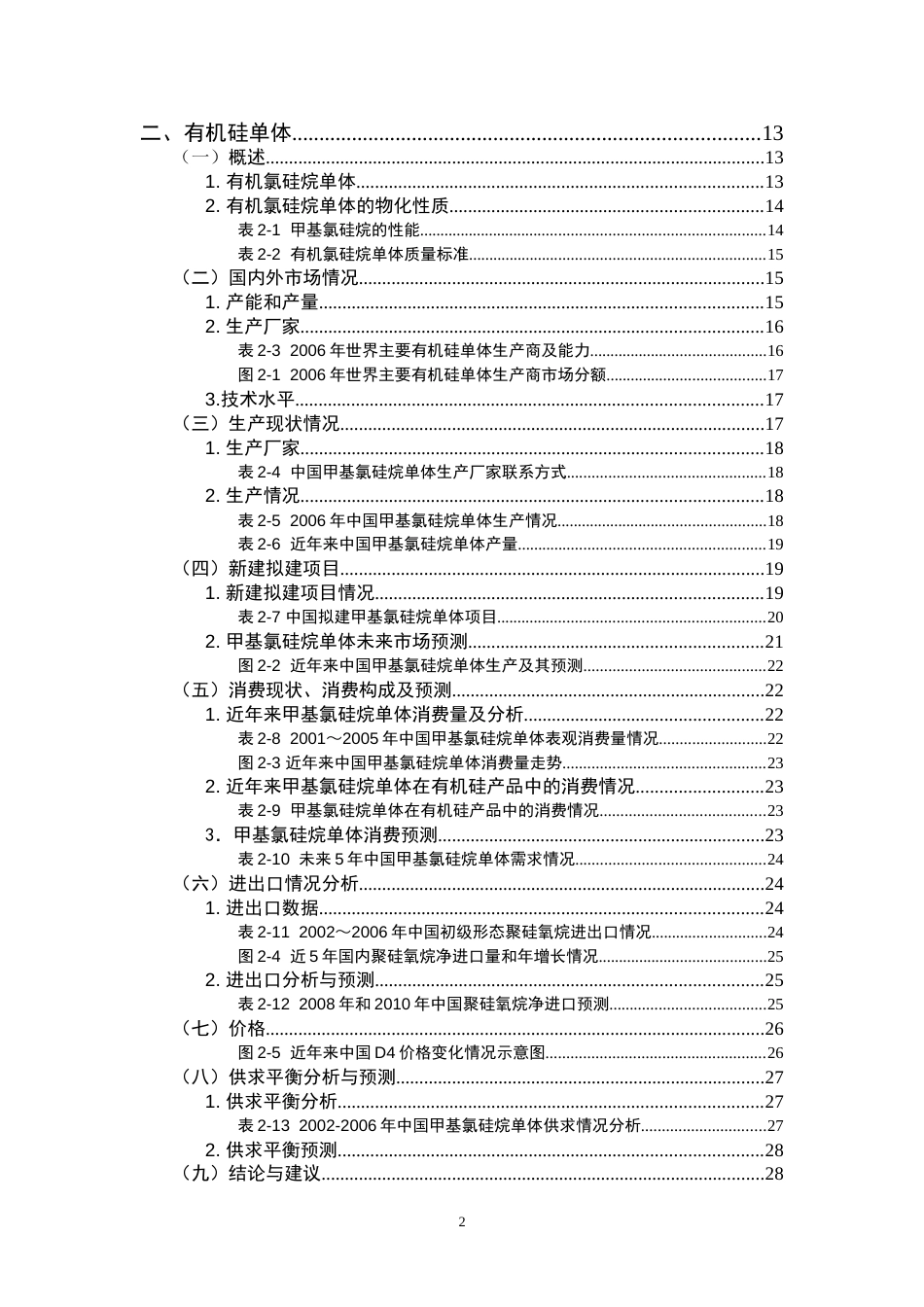 有机硅行业部分产品市场调研报告[共62页]_第2页