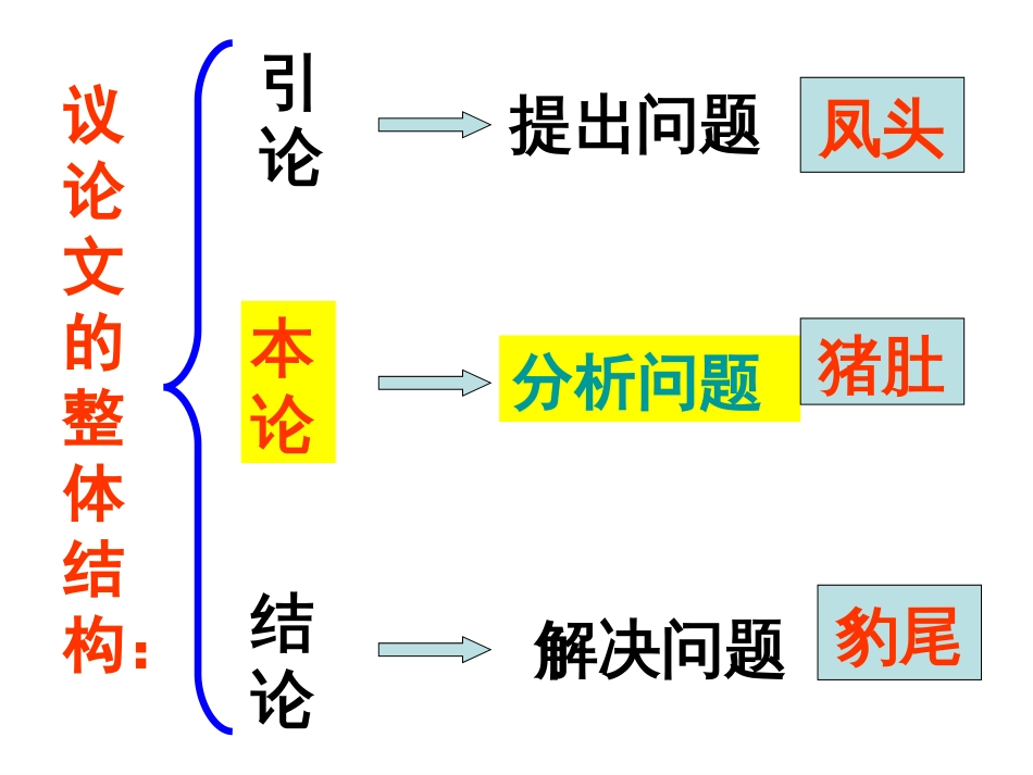 议论文写作训练常规三大结构形式[共21页]_第2页