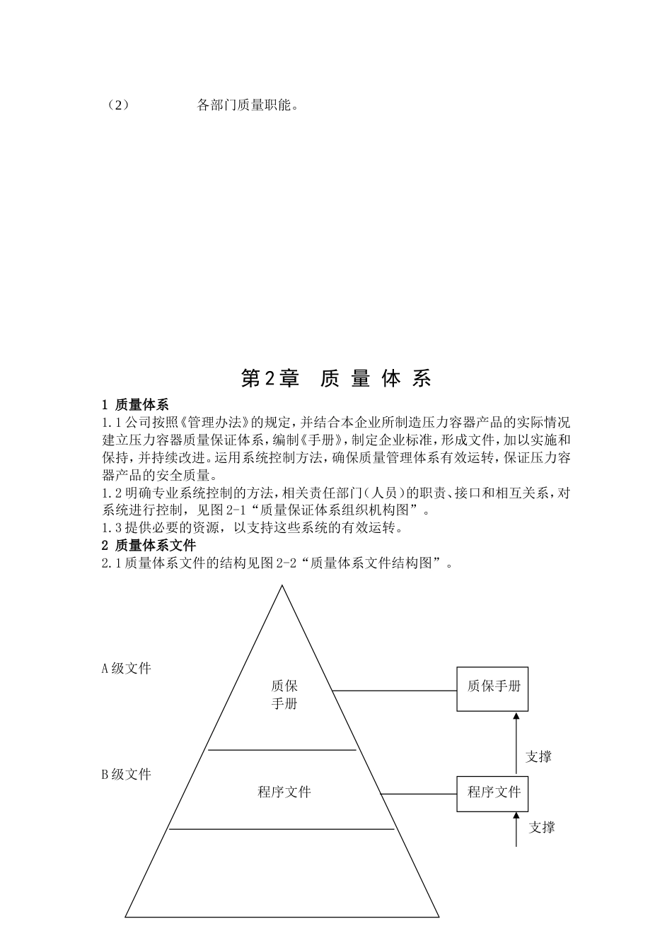 质保手册 锅检所_第2页