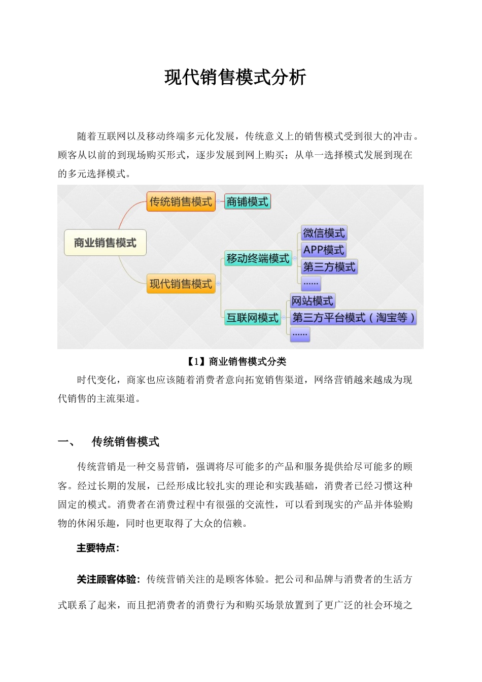 现代销售模式分析[共9页]_第1页