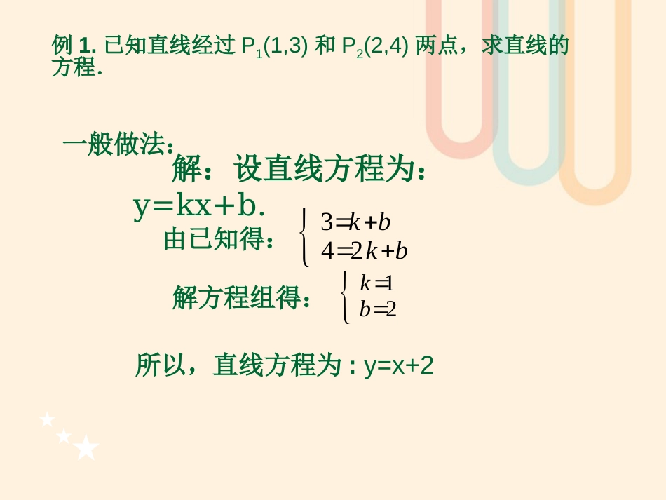 广东省台山市高中数学 第三章 直线与方程 3.2.2 直线的两点式方程课件2 新人教A版必修[共14页]_第1页