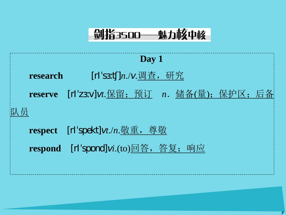 讲练测2016届高考英语一轮复习 Module 2 Highlights of My Senior Year课件 外研版选修7_第2页