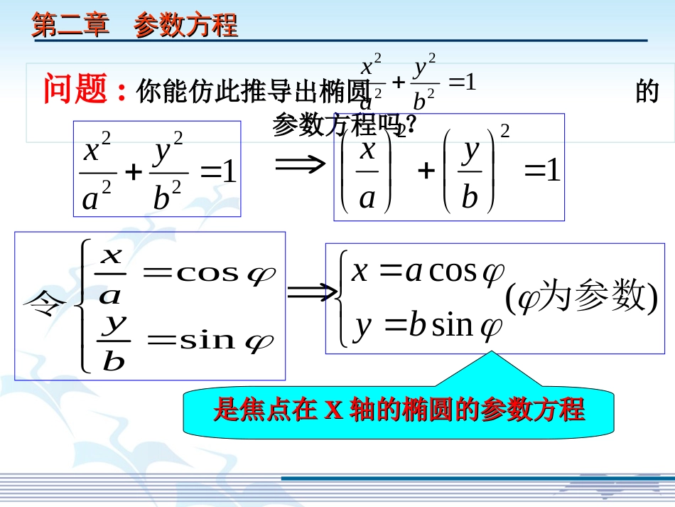 椭圆的参数方程公开课[共16页]_第3页