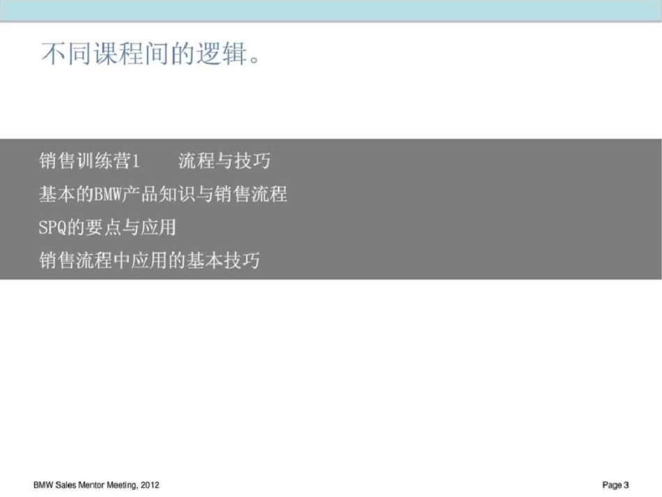 BMW宝马汽车销售话术技巧培训教材PPT51页.ppt文档资料_第3页