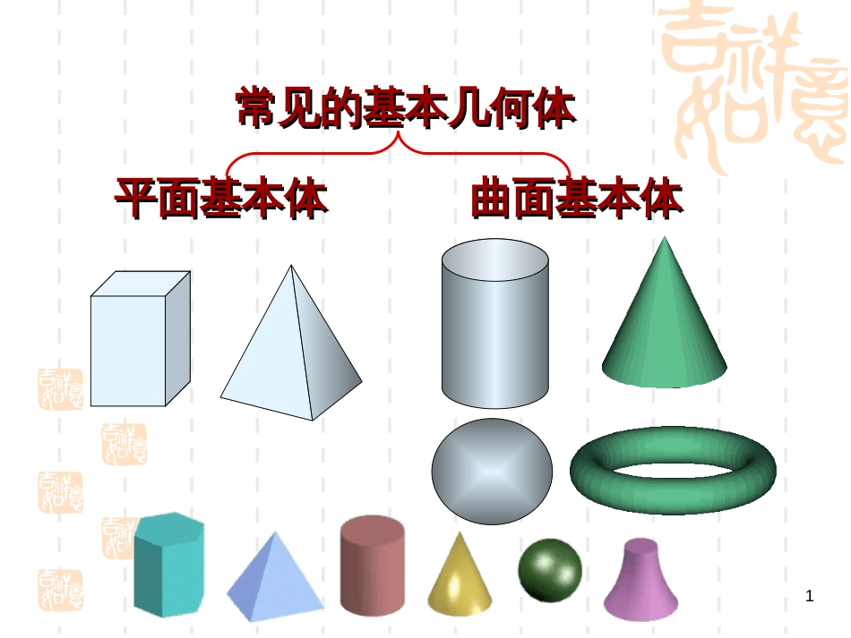 组合体的组合形式及表面连接关系[共15页]_第1页