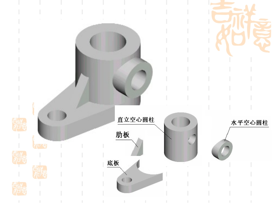 组合体的组合形式及表面连接关系[共15页]_第2页