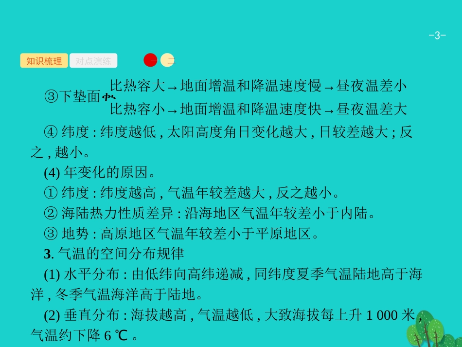 浙江省2018高考地理一轮复习 2.3.3 气候的基本要素——气温与降水课件_第3页