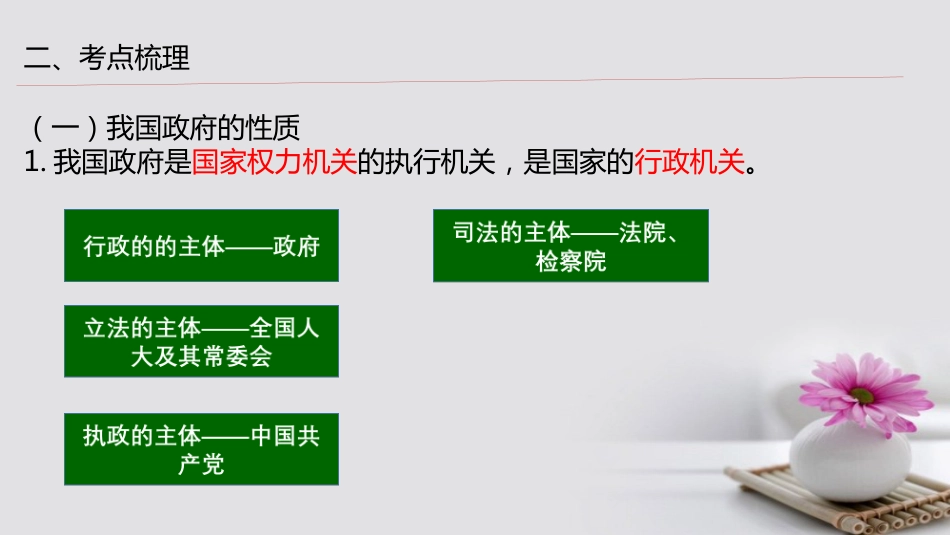 江苏省张家港市2017届高考政治一轮复习 第14课 我国政府是人民的政府课件[共23页]_第3页