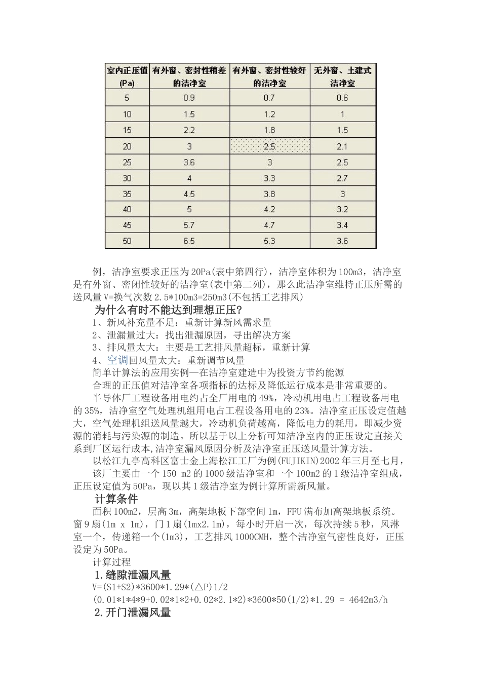 正压风量的计算[共5页]_第3页