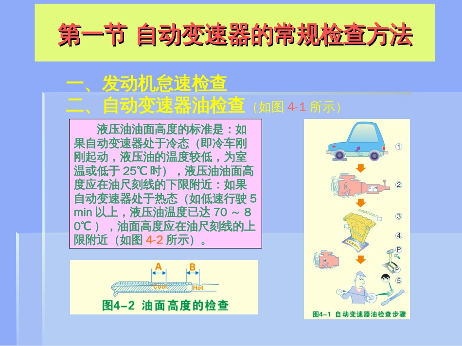 第四章自动变速器的常规检查方法[共24页]_第2页