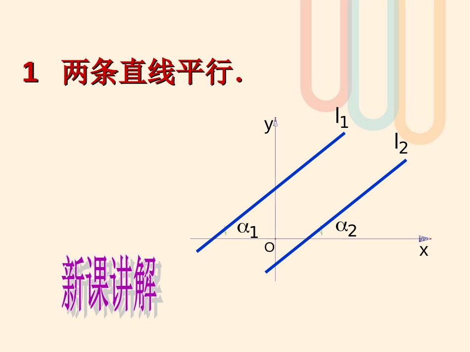 广东省台山市高中数学 第三章 直线与方程 3.1.1 两条直线平行与垂直的判定课件2 新人教A版必修[共17页]_第3页