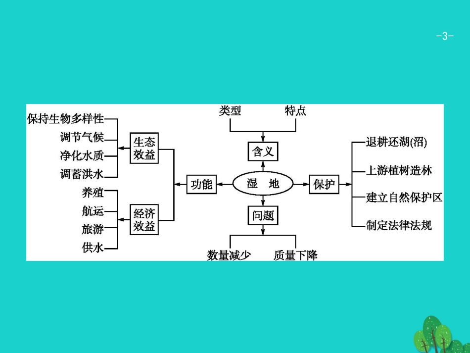 浙江省2018高考地理一轮复习 10.2 湿地资源的开发与保护课件_第3页
