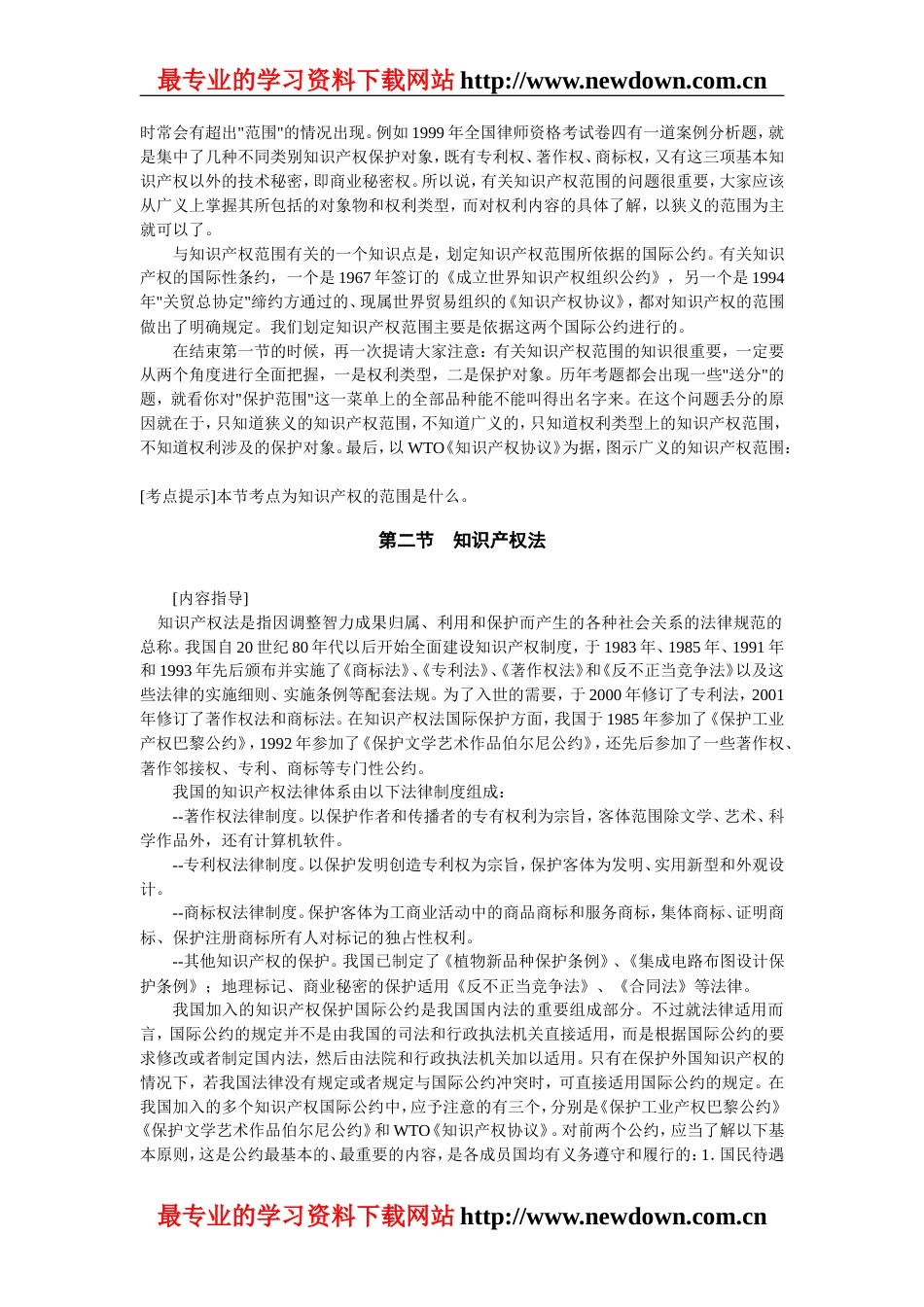 知识产权法讲义（张今）[共45页]_第3页