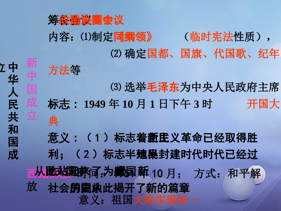 山东省巨野镇大义县八年级历史下册 第2课 为巩固新中国而斗争课件 北师大版_第1页