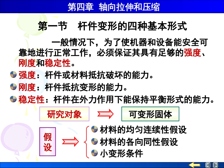第1节 杆件变形的四种基本形式_第1页