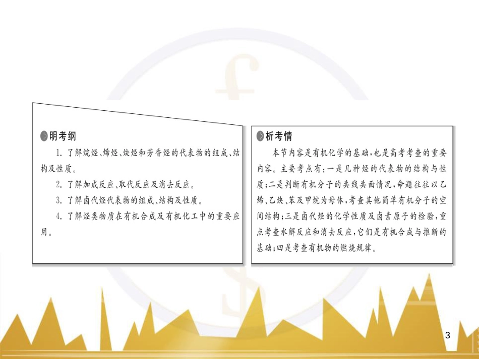 高考化学一轮复习 有机化学基础阶段性复习课课件（选修5） (16)_第3页