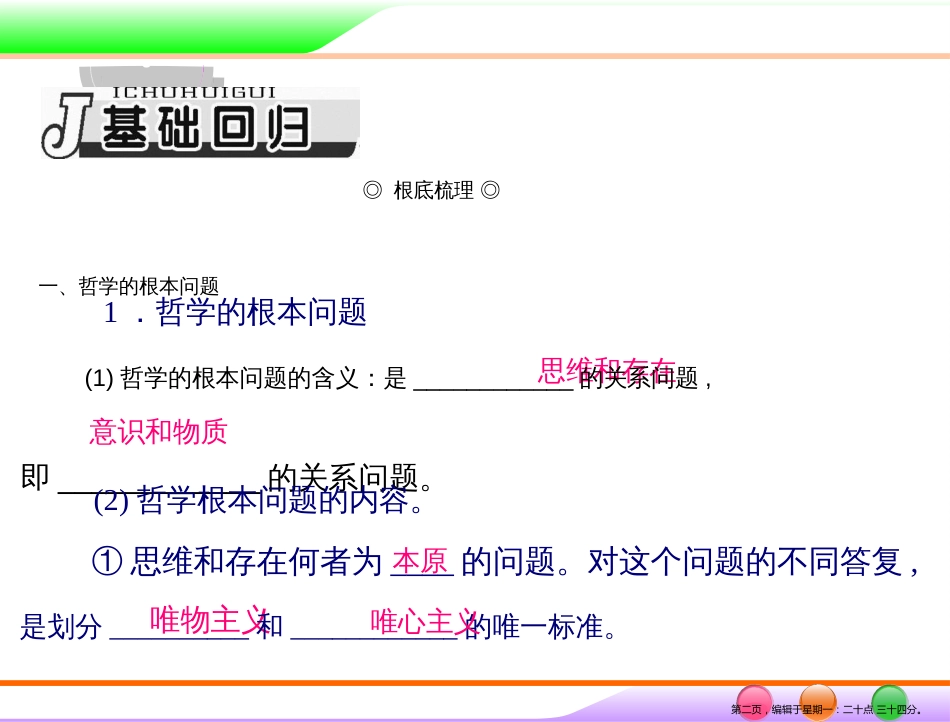 第四部分 必修4 第一单元 第二课 百舸争流的思想 _第2页