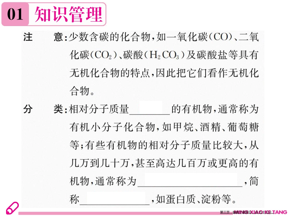 第十二单元课题3  有机合成材料_第3页