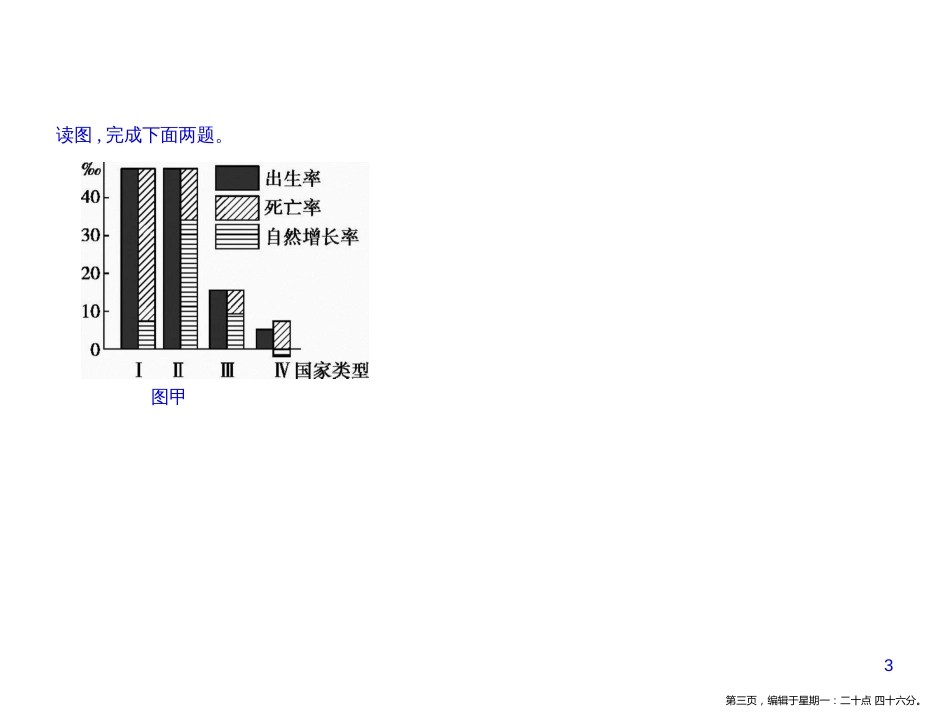 第四单元　居民与聚落（试题部分）_第3页