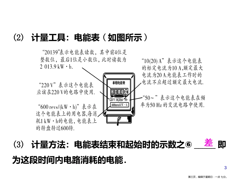 第十七章 电功率 第1节 电功 电功率_第3页