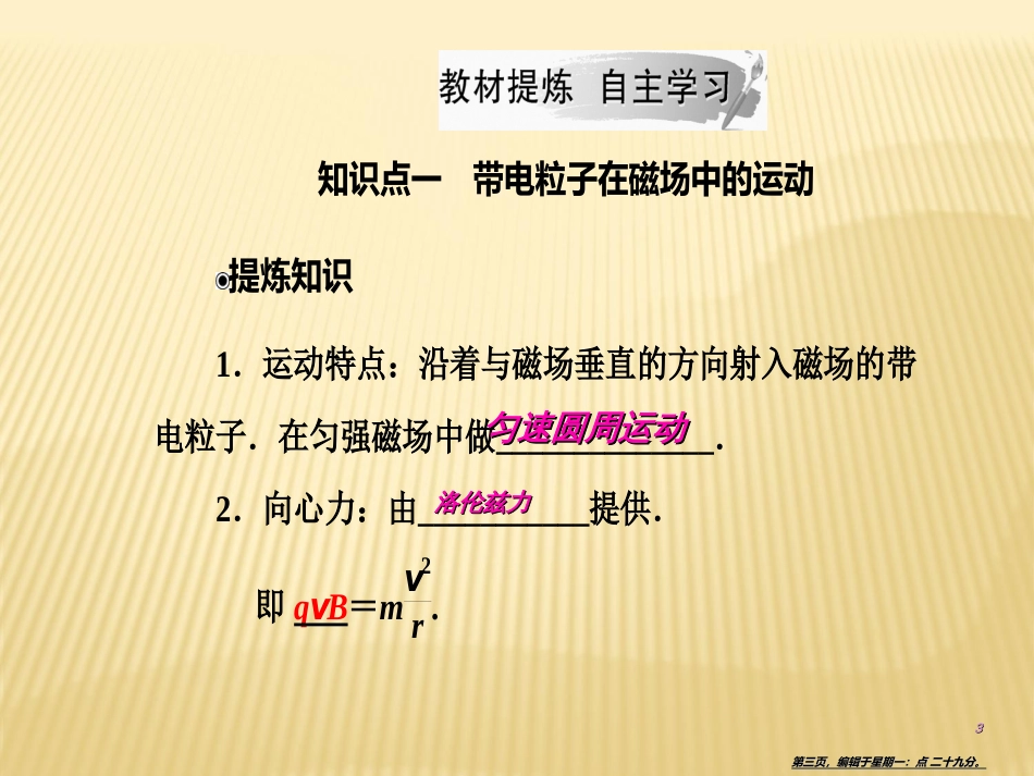 第三章第六节洛伦兹力与现代技术_第3页