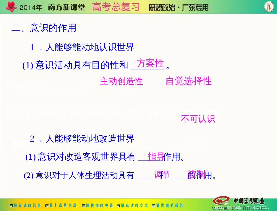 第四部分 必修4 第二单元 第五课 把握思维的奥妙 _第3页