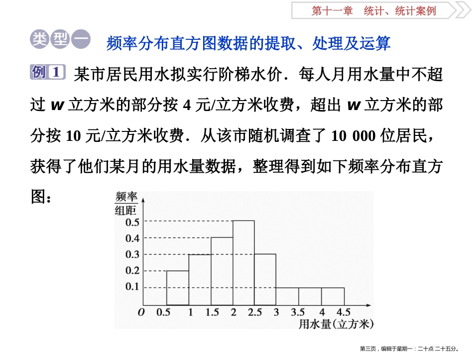 第十一章阅读与欣赏(九)　概率统计综合问题中数据处理及模型构建_第3页