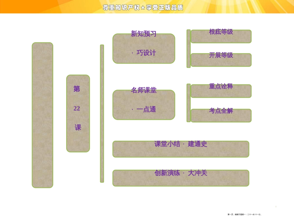 第五单元 第22课 孙中山的民主追求_第1页