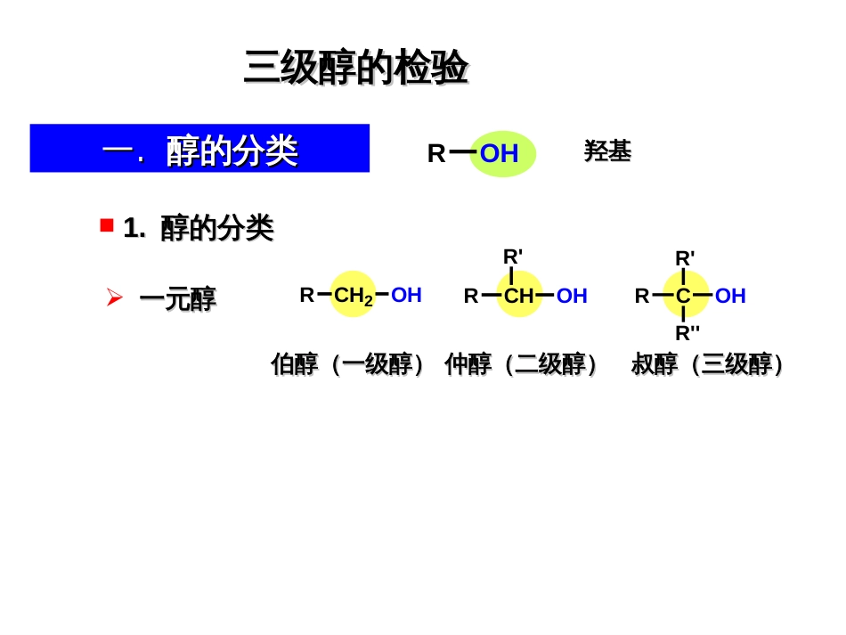 (22)--10-1 三级醇的检验基础有机化学_第1页