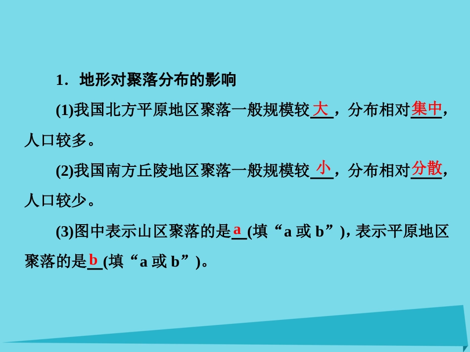 高三地理复习 第一部分 第六章 自然地理环境对人类活动的影响 第一讲 地表形态和全球气候变化对人类活动的影响课件_第3页