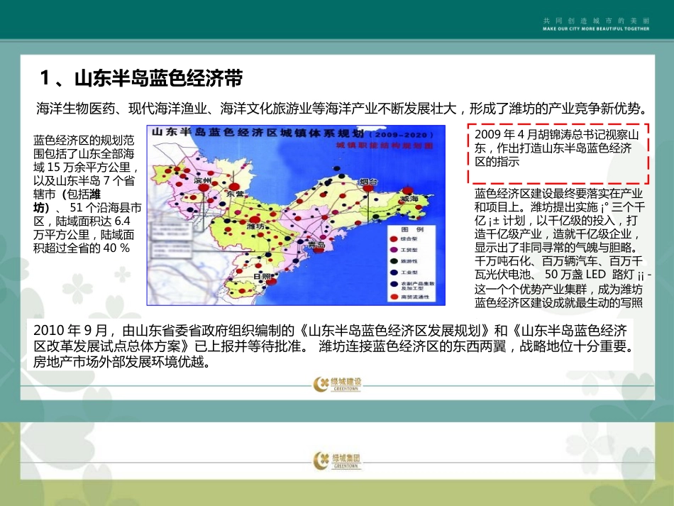 潍坊市城市规划及交通情况分析报告ppt 34页_第2页