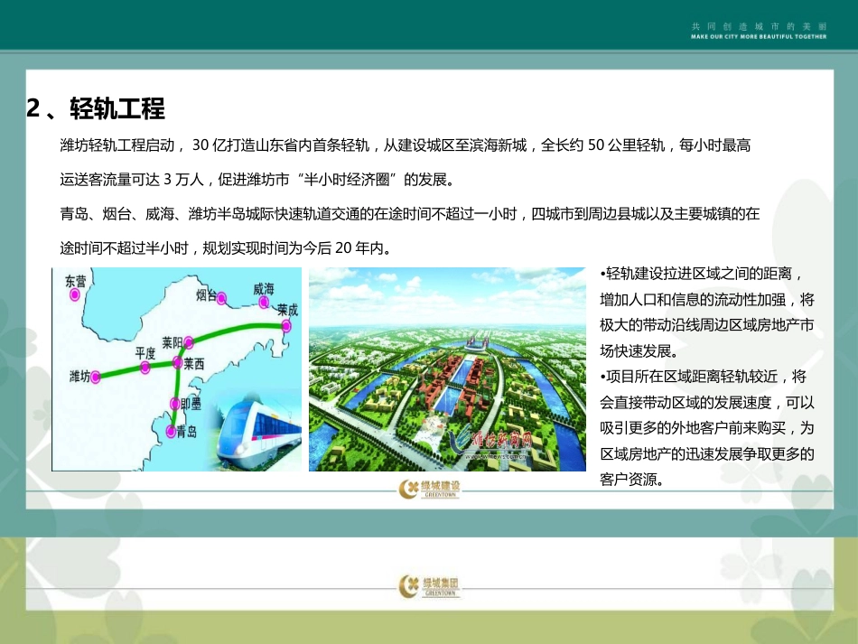 潍坊市城市规划及交通情况分析报告ppt 34页_第3页