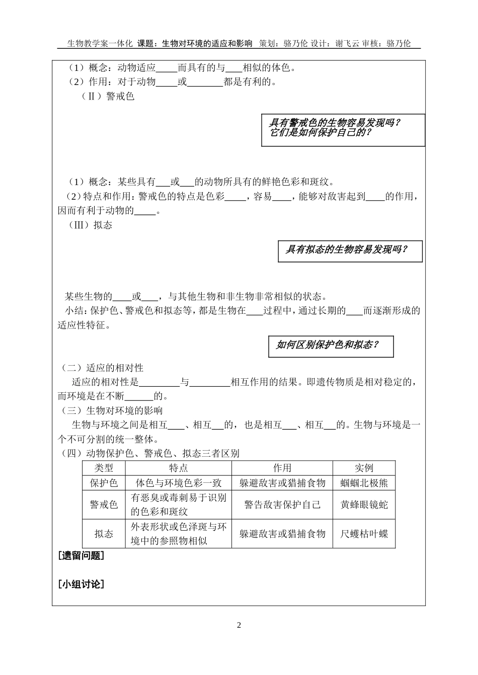 生物对环境的适应和影响[共4页]_第2页