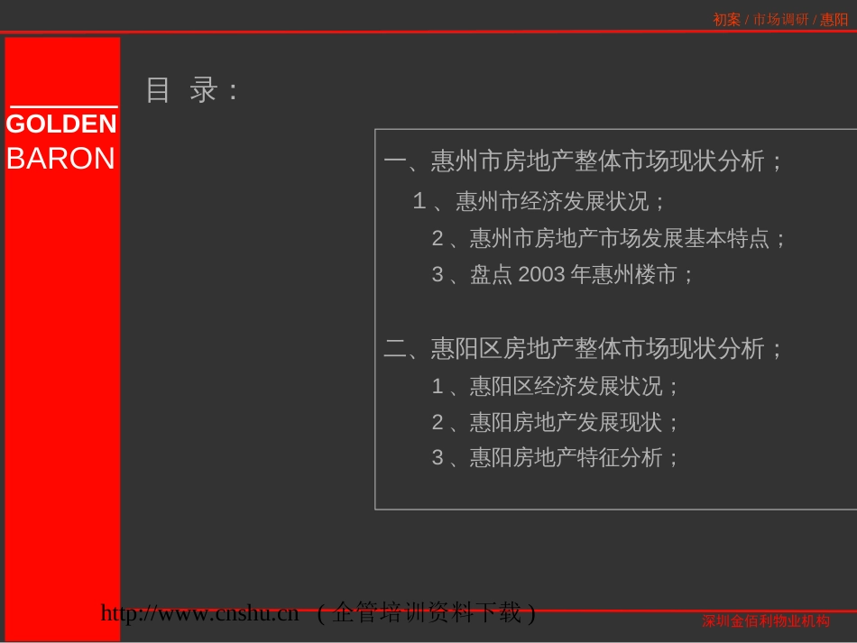 惠州市房地产市场调研报告ppt 57页_第2页