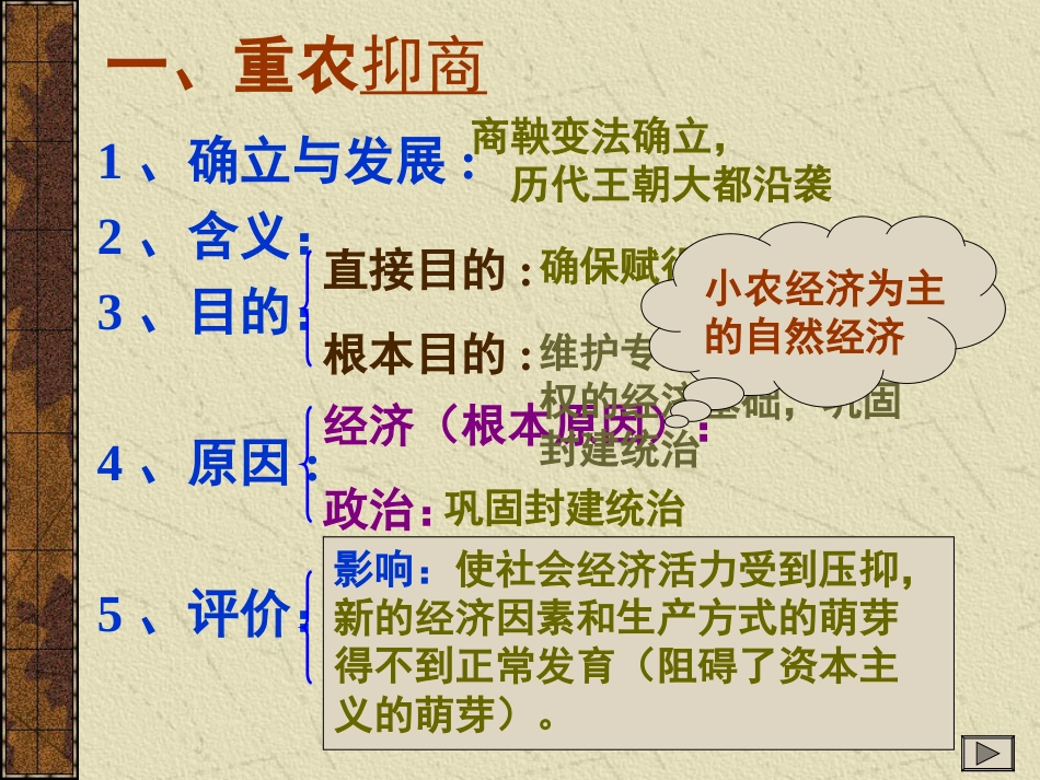 课程目标了解重农抑商海禁等政策和其影响[共17页]_第3页