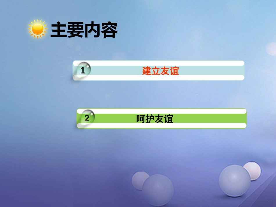 七年级道德与法治上册 第二单元 友谊的天空 第五课 交友的智慧 第1框 让友谊之树常青课件2 新人教版_第3页