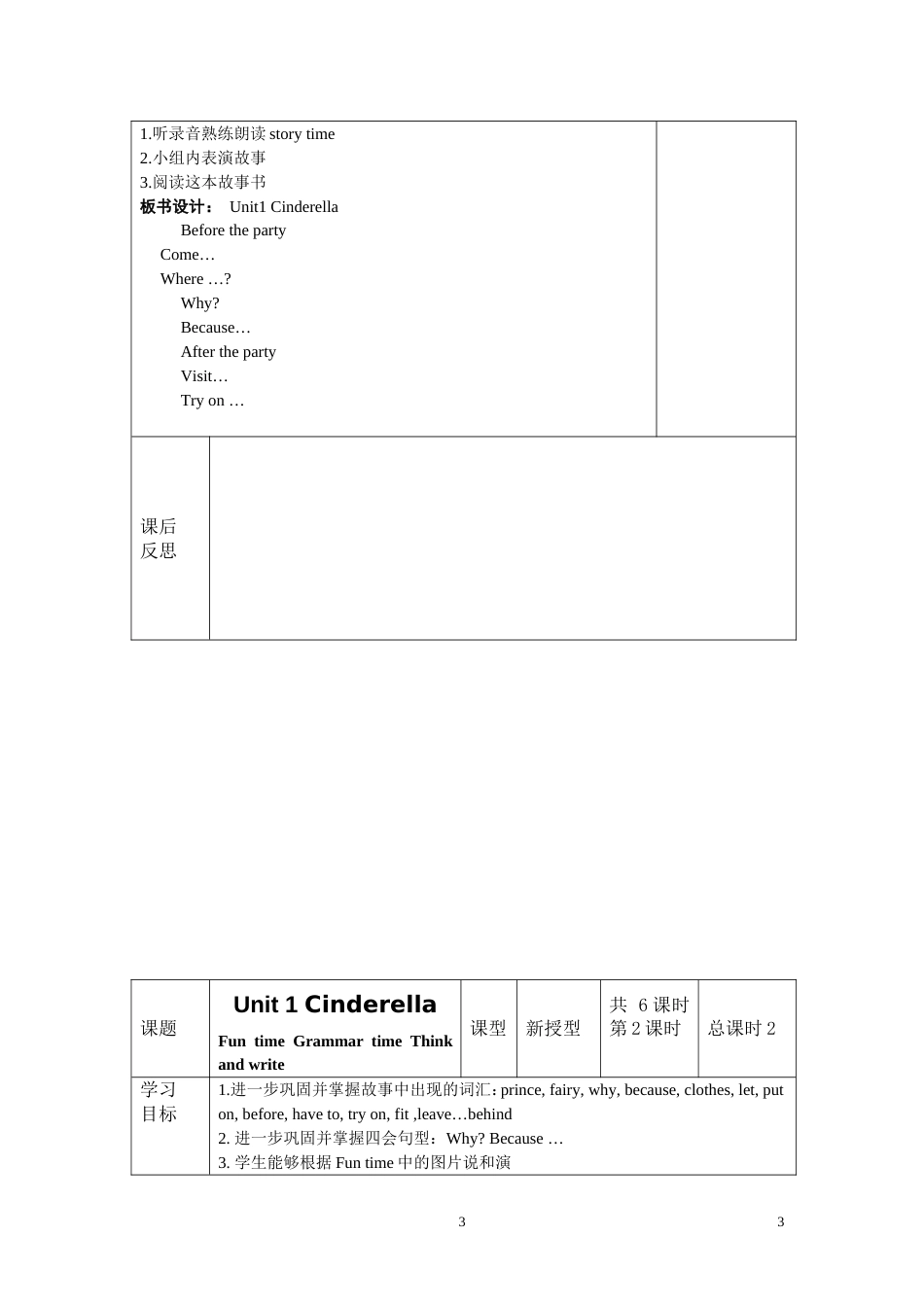 译林版五年级英语下册全册教案[共96页]_第3页