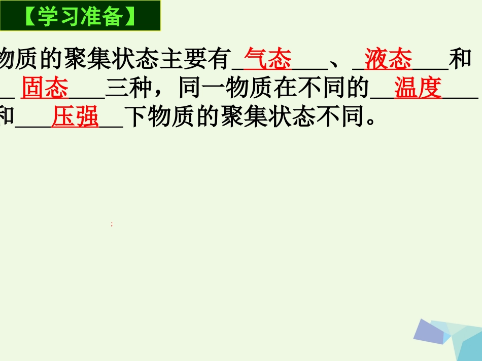 高中化学 专题1 化学家眼中的物质世界 1.1.4 物质的聚集状态课件 苏教版必修_第2页