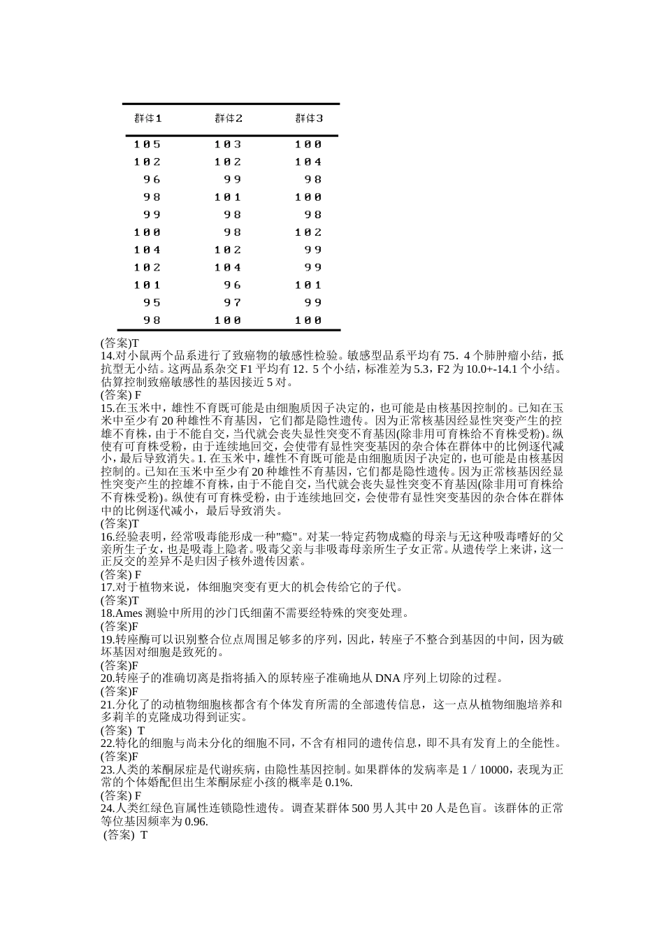 遗传学习题[共22页]_第2页