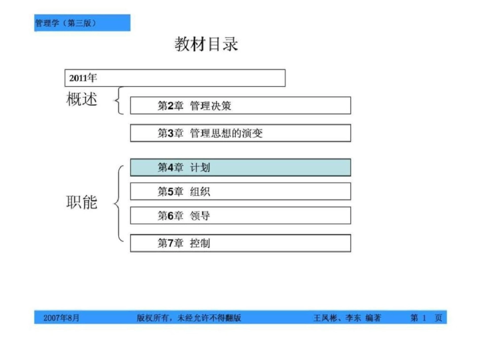 第4章计划管理学第三版讲义文档资料_第1页