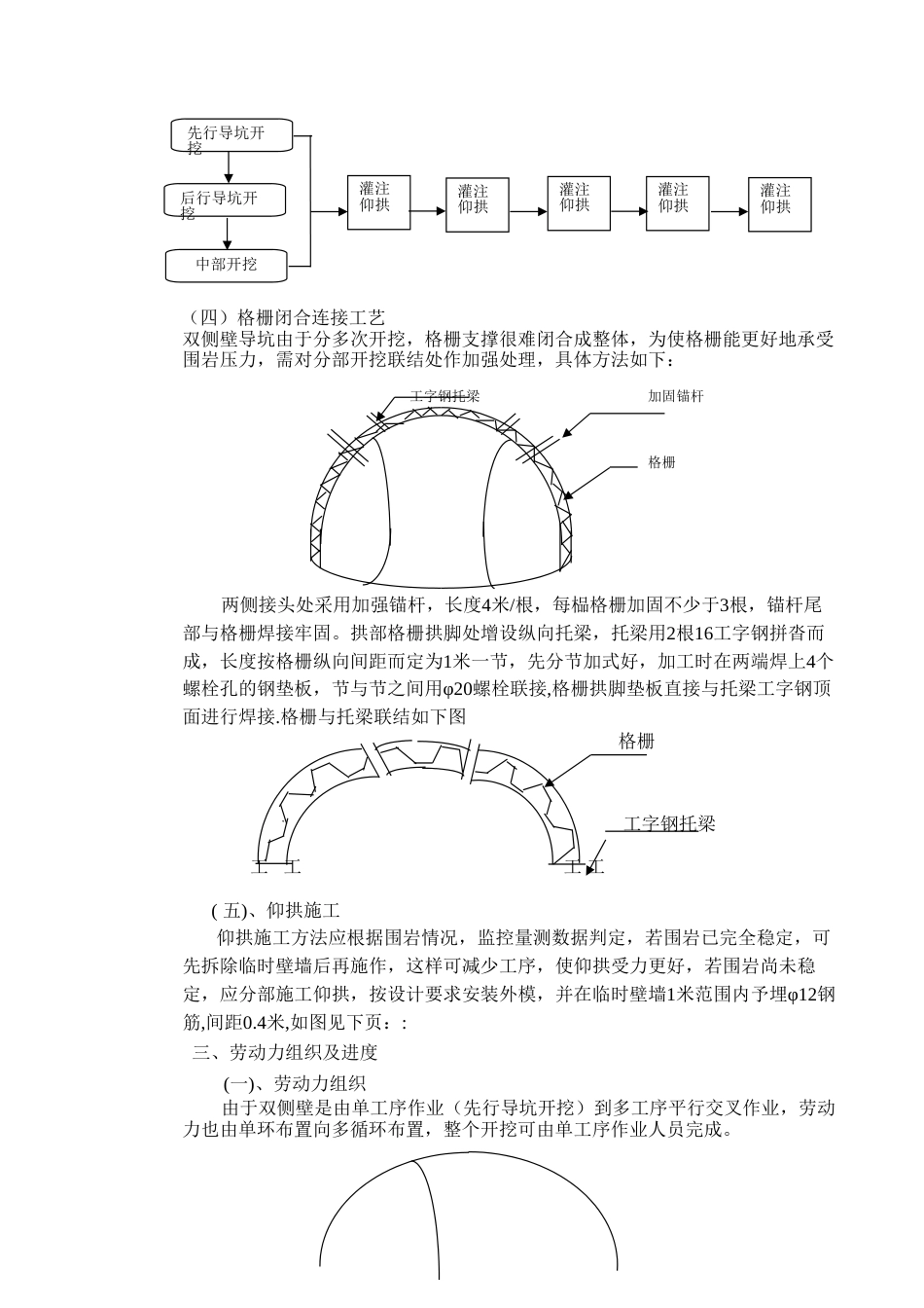 铁路工程施工资料隧道双侧壁施工_第3页