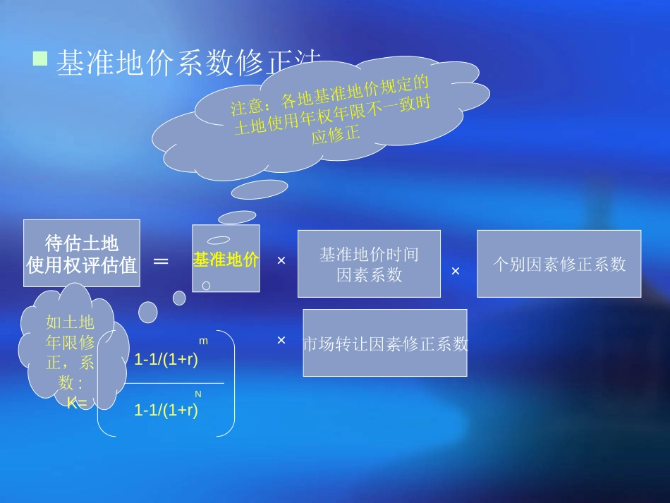 土地使用权用权评估的方法ppt 18页_第3页