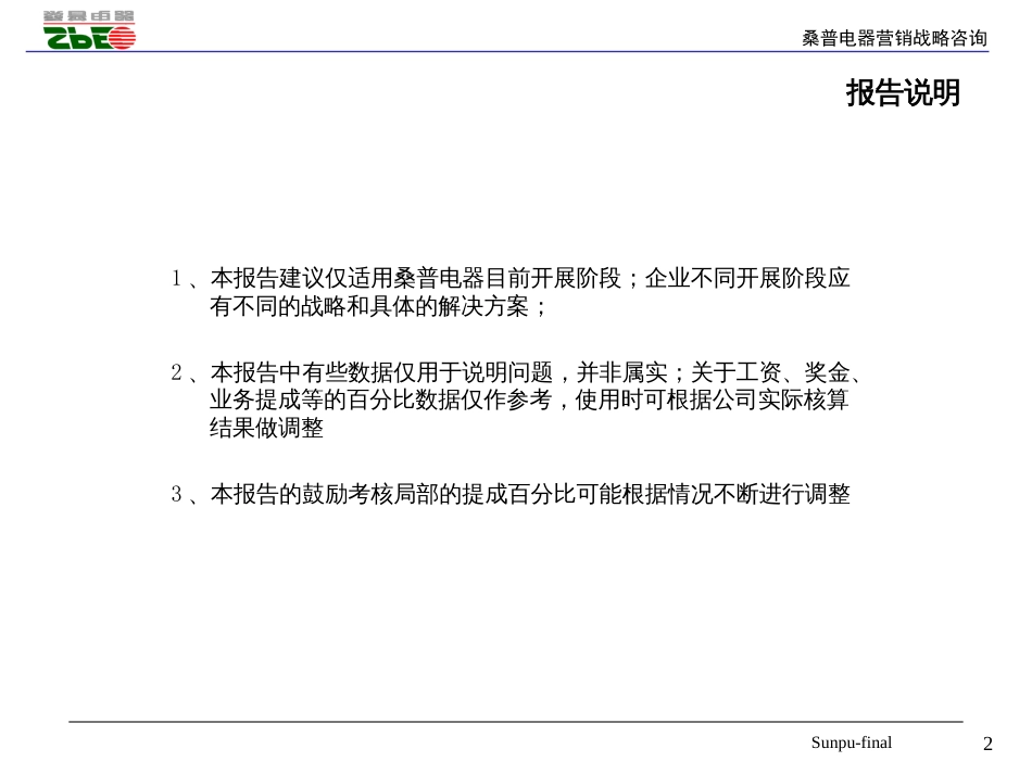 378XHX--桑普电器营销战略报告_第2页