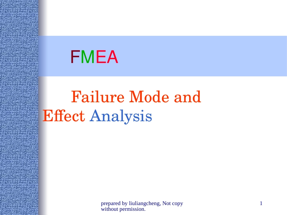 FMEA TRAINING(PPT 83页)_第1页