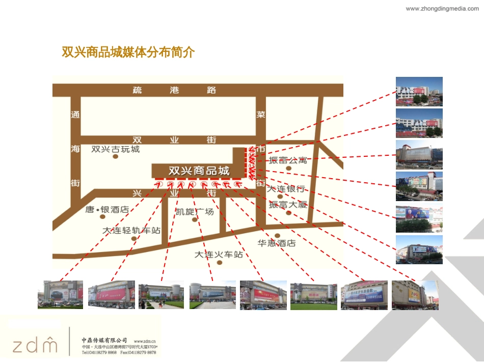 【精品课件】大连轻轨总站及火车站站北双兴商品城楼体广告牌_第3页