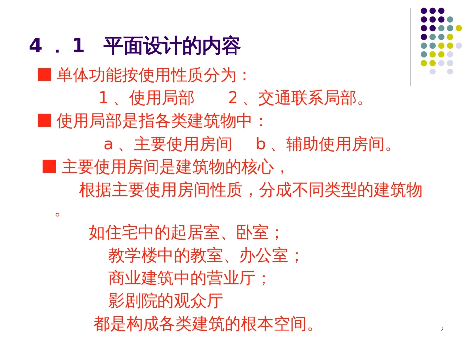 3 建筑平面设计_第2页